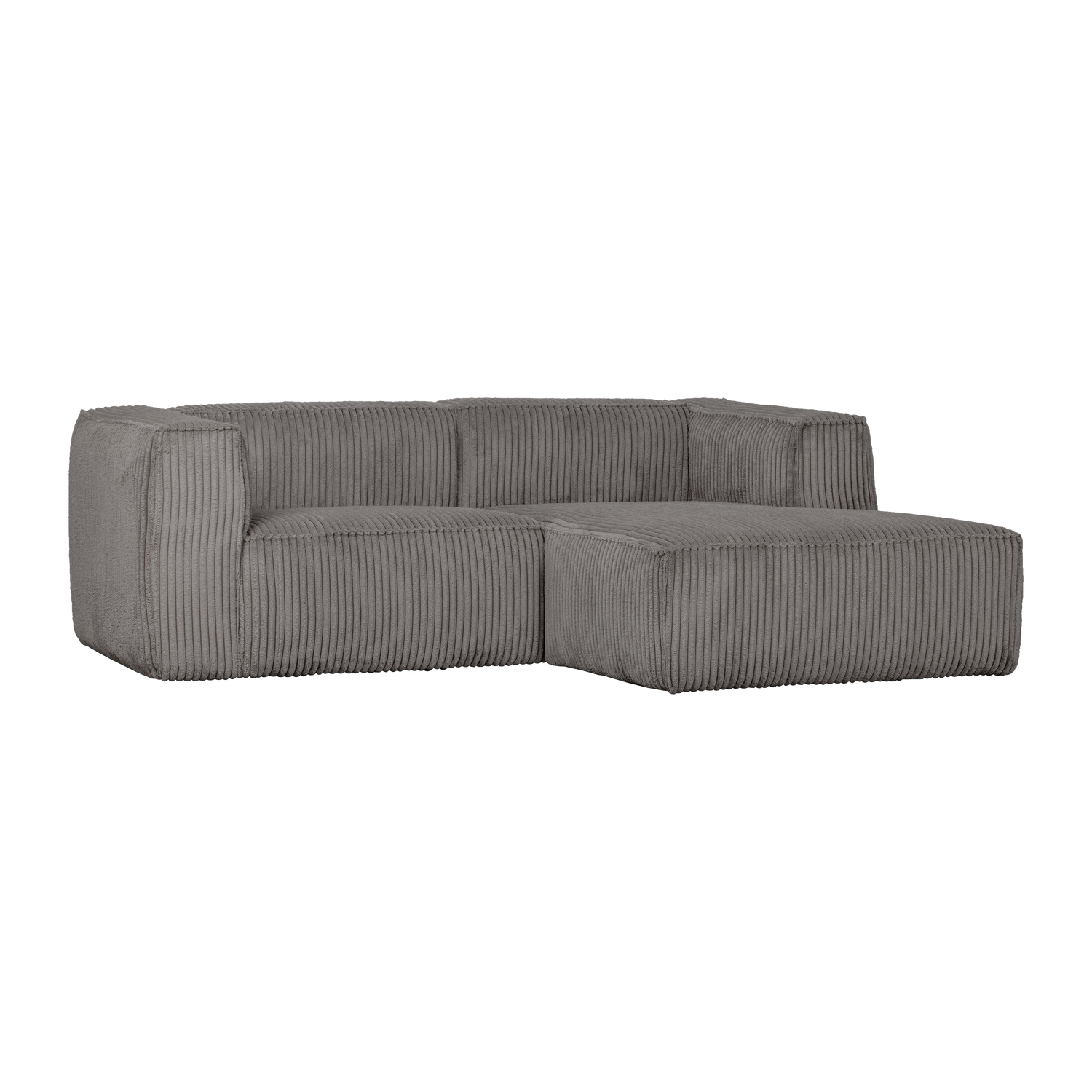WOOOD Bean Chaise Longue Bank Rechts - Ribstof - Terrazzo - 73x254x178