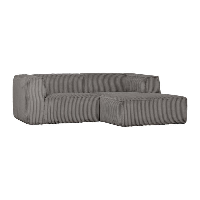 WOOOD Bean Chaise Longue Bank Rechts - Ribstof - Terrazzo - 73x254x178