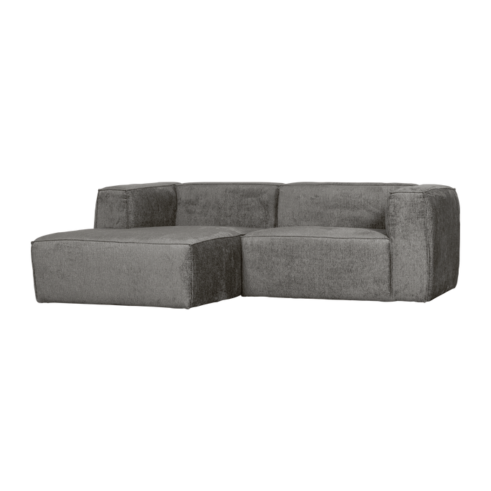 WOOOD Bean Chaise Longue Bank Links - Structure Velvet - Cloud Sky