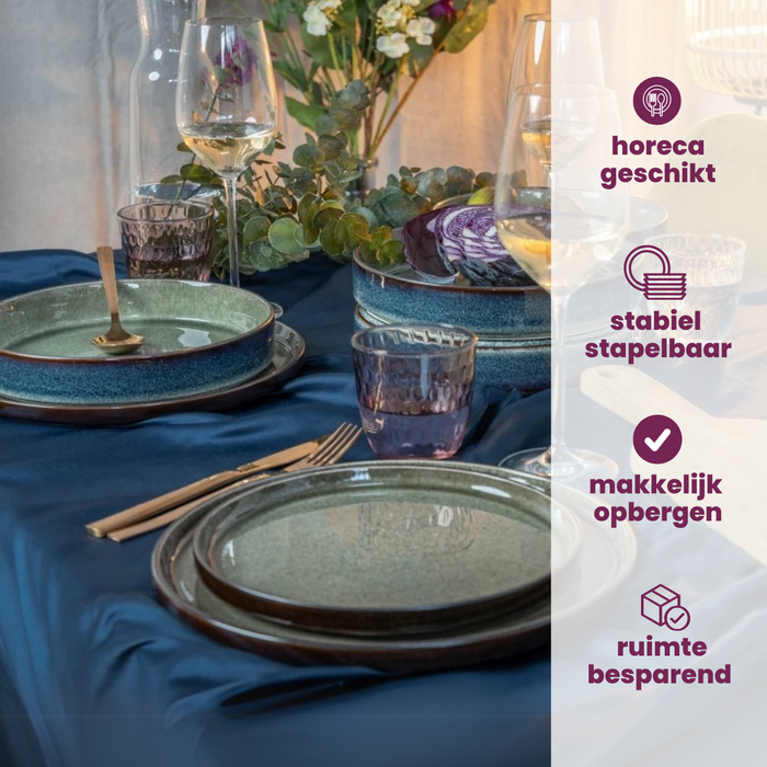 Cosy & Trendy Koffiekopjes | Senseokopjes - Quintana Green - 220 ml - 4 Stuks