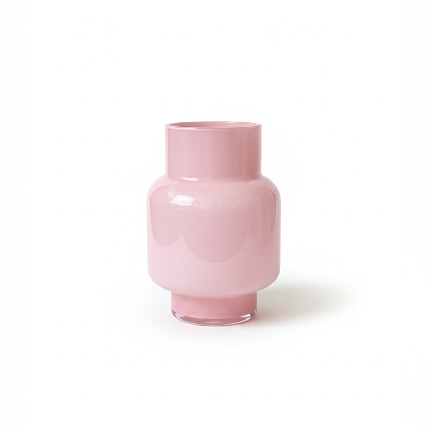 Vaas Pien Roze - Glas - 17x25x17cm (BxHxD)