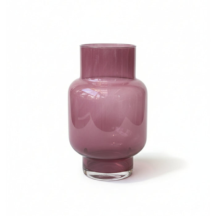 Vaas Pien - Bordeaux|Rood - Glas - 19x31x19cm (BxHxD)