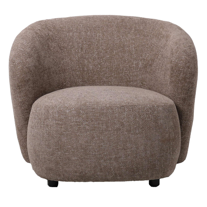 PTMD Aphrodite Taupe Fauteuil Legacy 3 Mink Fabric