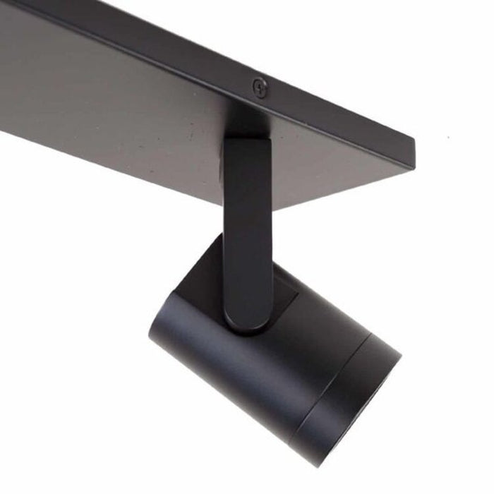 Highlight Spot HALO Zwart 3 Lichts GU10 Balk