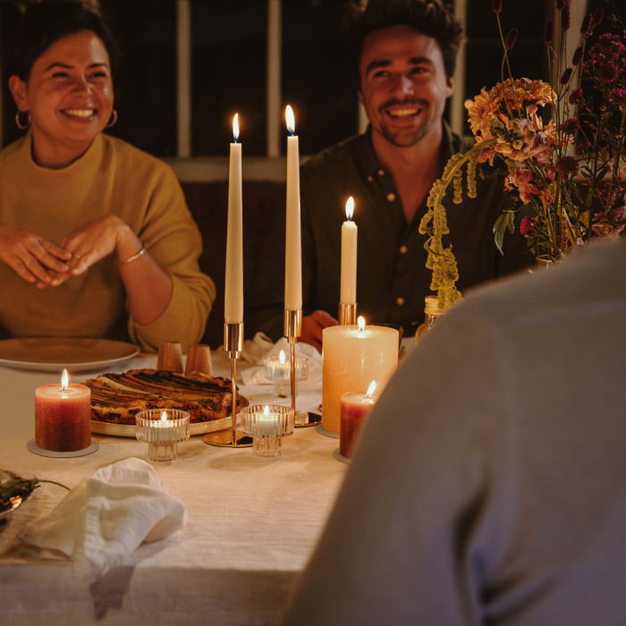 Spaas Theelichten Kaarsen Grootverpakking - Wit - circa 6u - 240 stuks