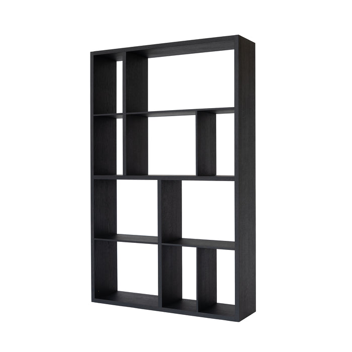 MINT Furniture KAST M, 112 x 30 x 179 cm, Zwart gebeitst eiken