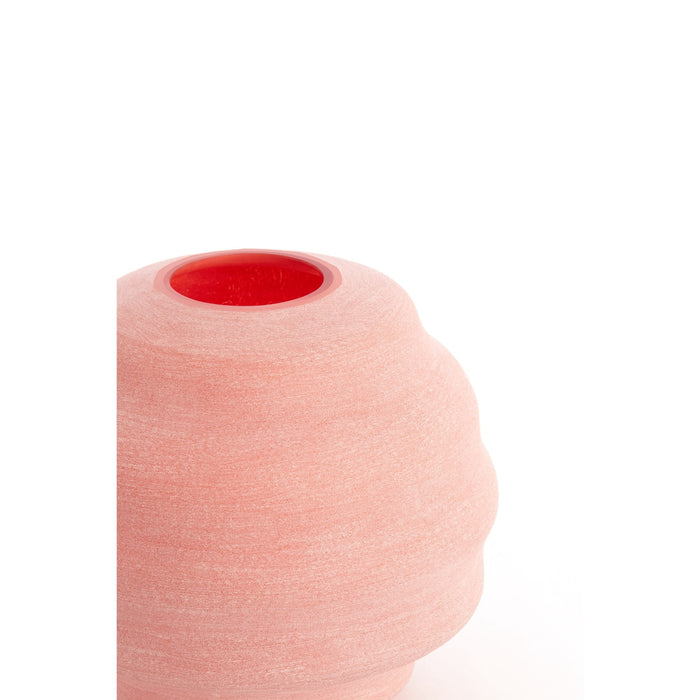 Light & Living Vaas Nayoro - Rood - Ø33x29cm