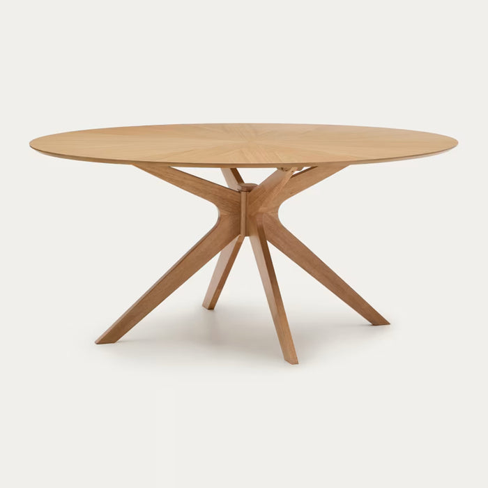 Kave Home Naanim Eettafel 180 x 110 cm - Eiken