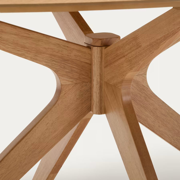 Kave Home Naanim Eettafel 180 x 110 cm - Eiken