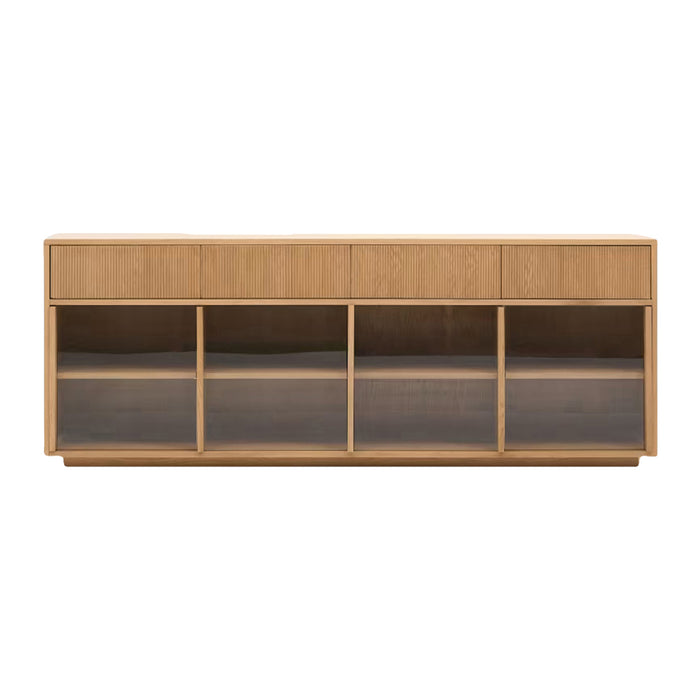 Kave Home Helvine Dressoir H 80 cm - Eiken