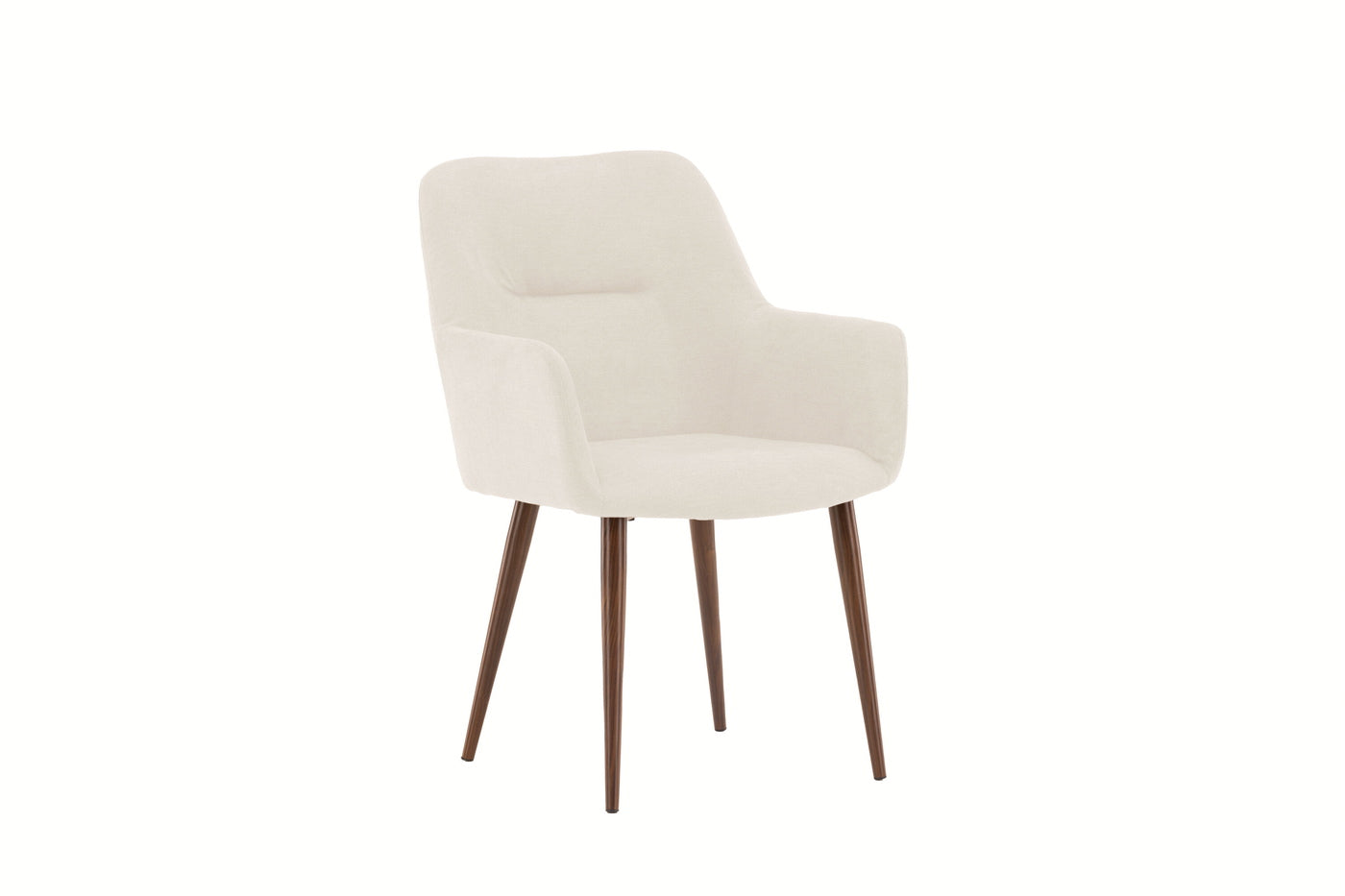 Fjôrd - Eetkamerstoel Beige Stof - Tomorrow - Set van 2