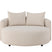 Fjôrd - Loveseat Beige Linnen - 118x118x72cm - Kelso