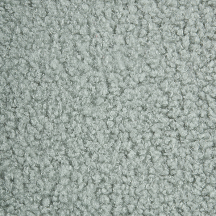 Beliani - LUANA - Barstoel set van 2 - Lichtgroen|Lichtbruin - Bouclé