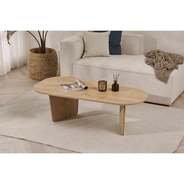 Calicosy - Amelia Tafel - B130 cm - Licht hout