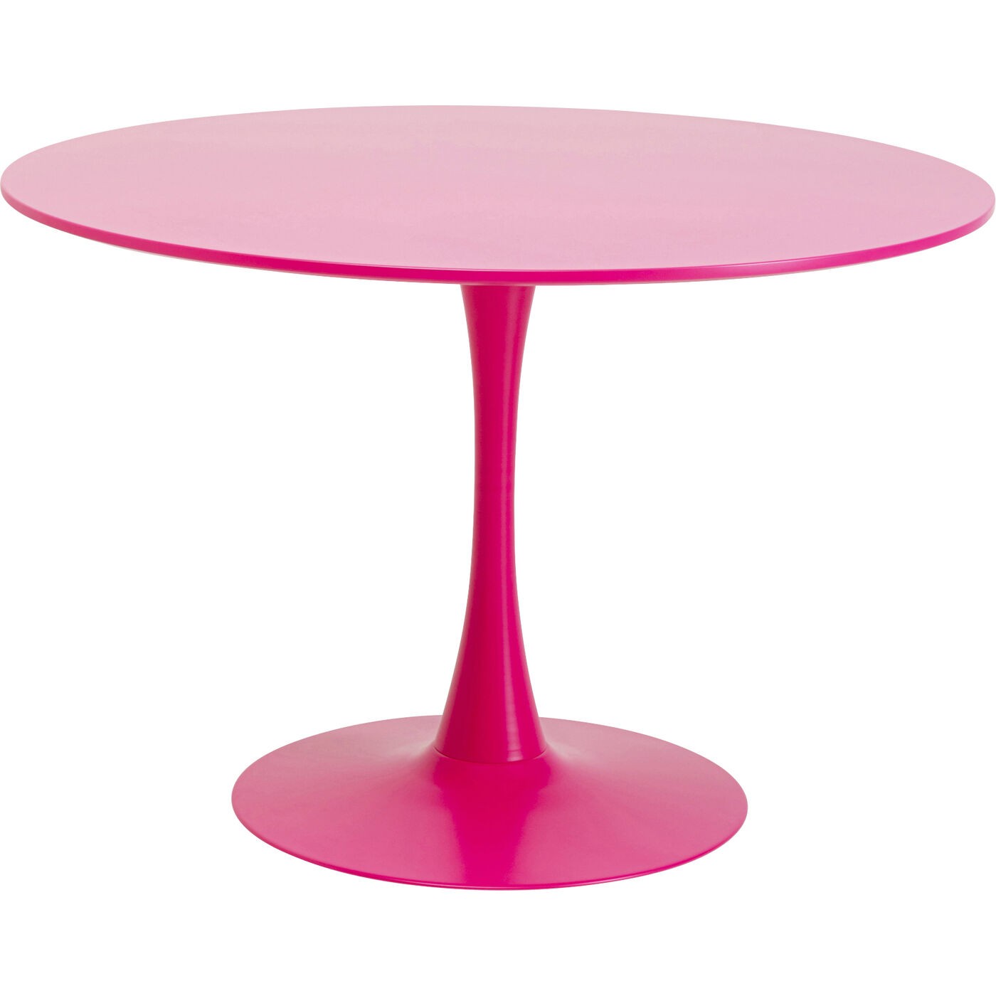 Eettafel Schickeria Ø110cm roze Kare Design
