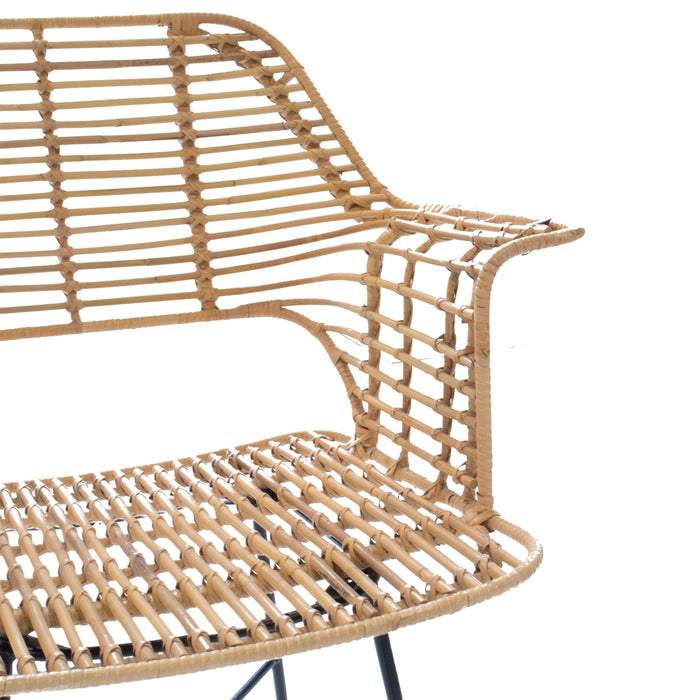 Giga Meubel - Stoel Badung Rotan Naturel  - Set van 2