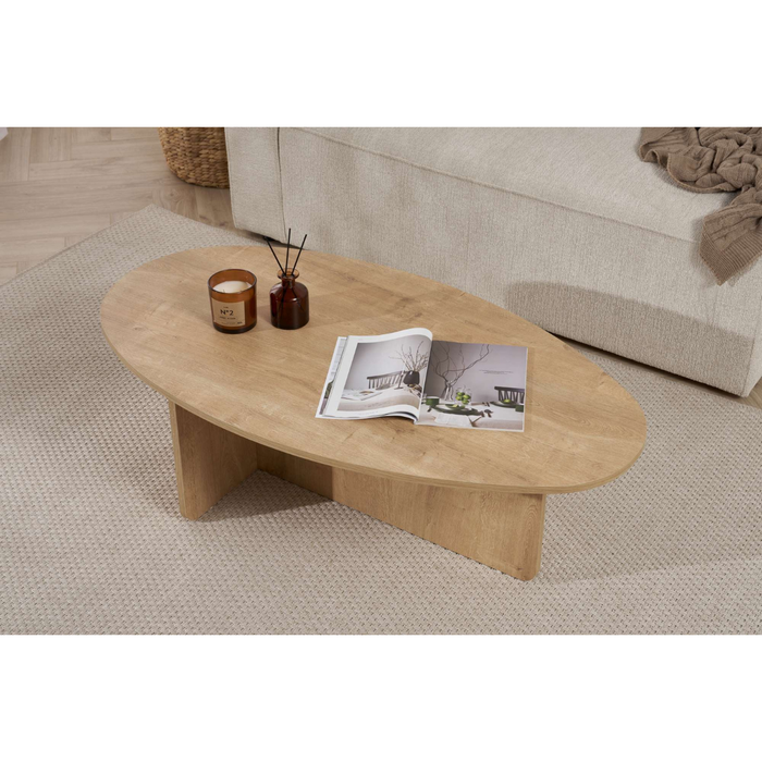 Calicosy - ANNA Tafel - B120 cm - Licht hout