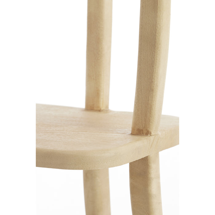 Light&living Kast open 53x40x175 cm LOWE hout mat naturel