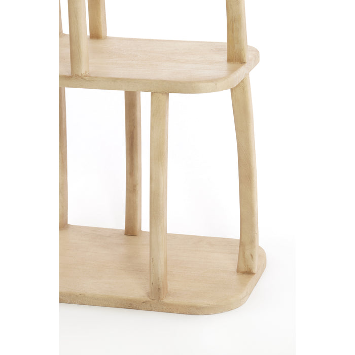 Light&living Kast open 53x40x175 cm LOWE hout mat naturel