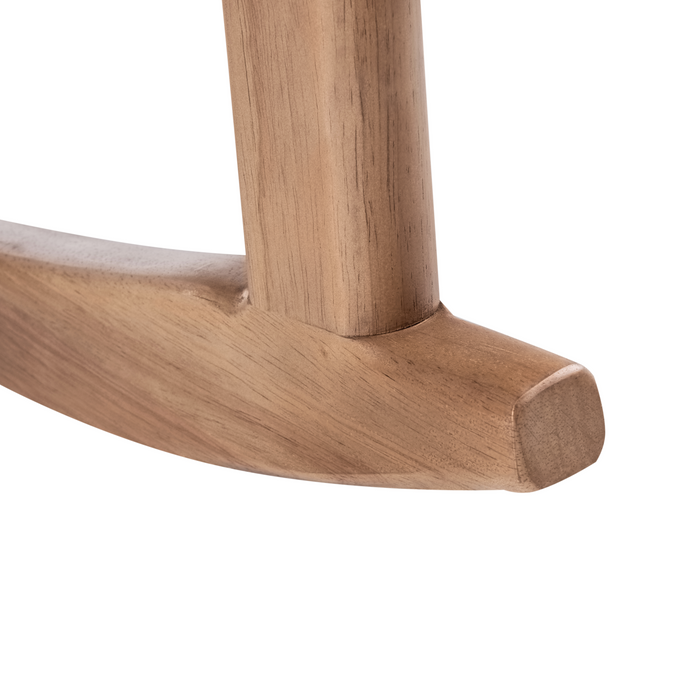 Beliani - SKOVDE - Schommelstoel - Lichtbeige - Polyester