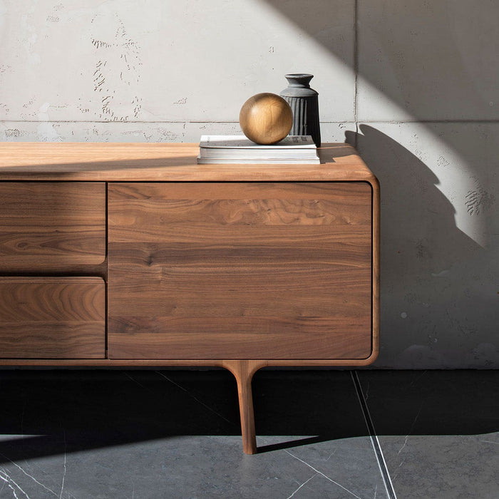 Gazzda Fawn Sideboard Houten Dressoir Walnut - 180 x 45 cm