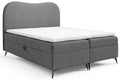 NADUVI Collection Boxspring Adler bouclé met opbergruimte 160 x 200 cm