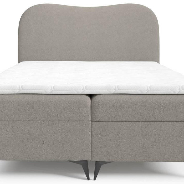 NADUVI Collection Boxspring Adler bouclé met opbergruimte 160 x 200 cm