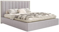 NADUVI Collection Bedframe Taavi chenille 140 x 200 cm