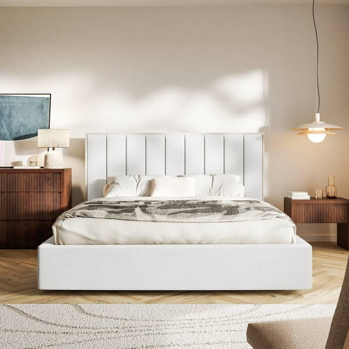 NADUVI Collection Bedframe Taavi fluweel met opbergruimte 140 x 200 cm