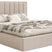 NADUVI Collection Bedframe Taavi chenille met opbergruimte en