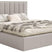 NADUVI Collection Bedframe Taavi chenille met opbergruimte 140 x 200