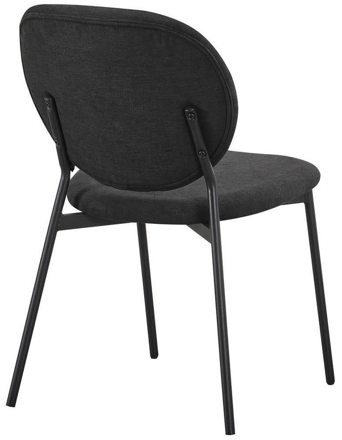 NADUVI Collection Eetkamerstoel Barto chenille