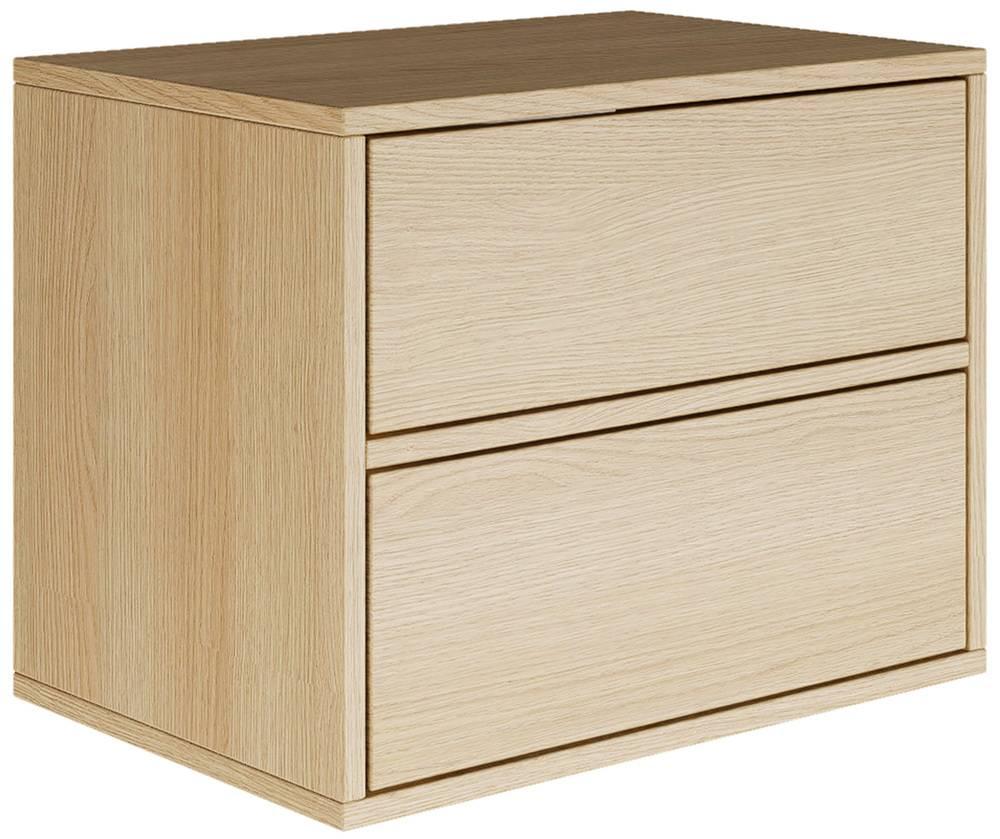 NADUVI Collection Nachtkastje Fermo 2 lades