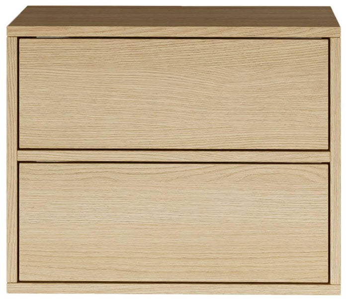 NADUVI Collection Nachtkastje Fermo 2 lades