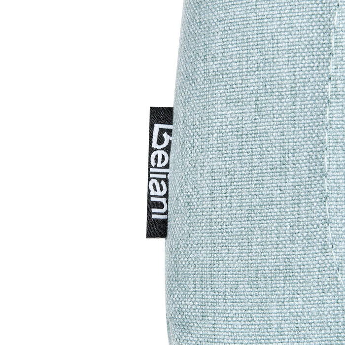 Beliani - DUETTE - Barkruk set van 2 - Lichtblauw - Fluweel