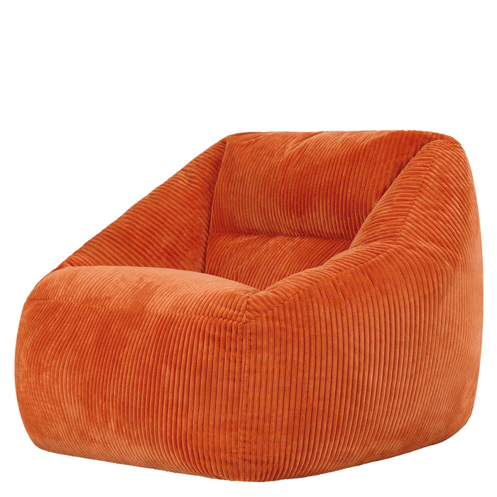 icon Natalia Zitzak Fauteuil - Ribfluweel - Terra-oranje