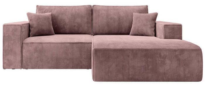 NADUVI Collection Hoekslaapbank Galine ribstof rechts