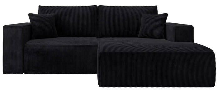 NADUVI Collection Hoekslaapbank Galine ribstof rechts