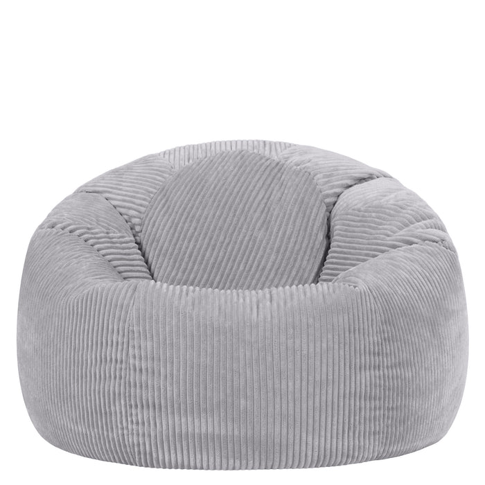 icon Kingston Zitzak - Ribfluweel - Grijs