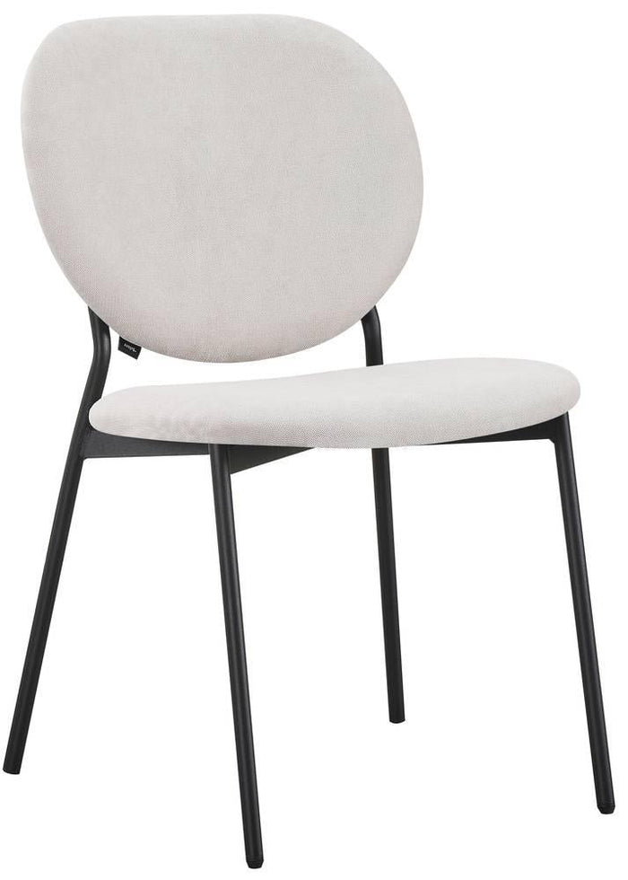 NADUVI Collection Eetkamerstoel Barto chenille