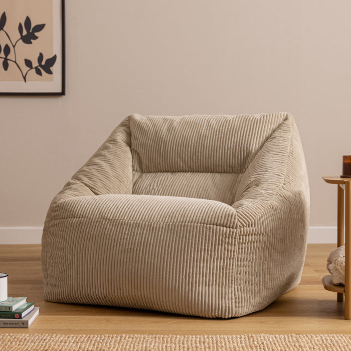 icon Natalia Zitzak Fauteuil - Ribfluweel - Beige