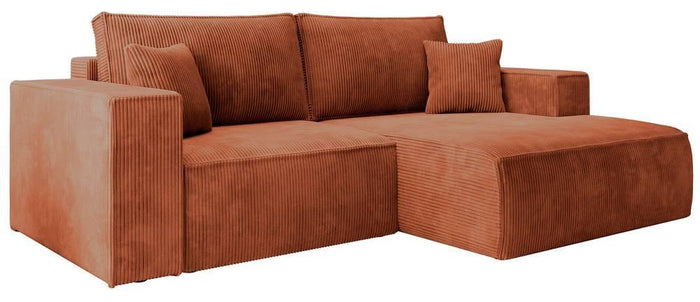 NADUVI Collection Hoekslaapbank Galine ribstof rechts