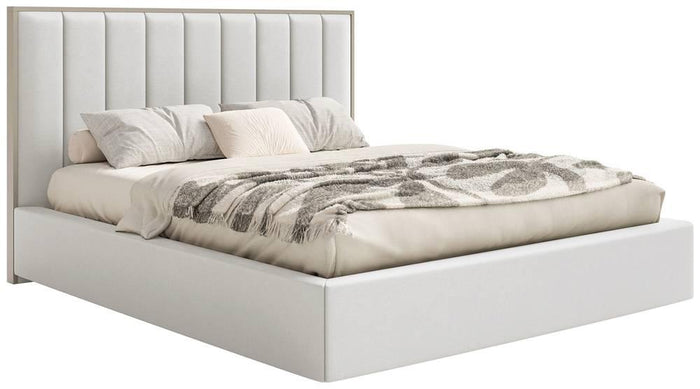 NADUVI Collection Bedframe Taavi fluweel met verlichting 160 x 200 cm