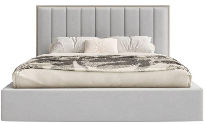 NADUVI Collection Bedframe Taavi fluweel met verlichting 160 x 200 cm