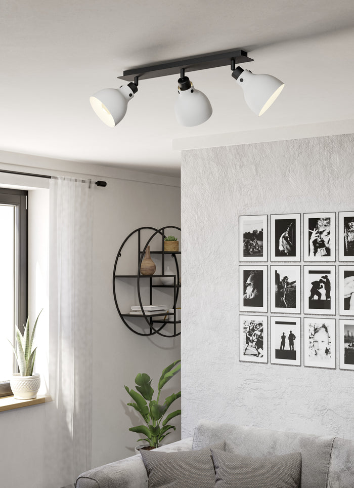 EGLO Matlock Spot - E27 - 74 cm - Grijs|Zwart - Staal