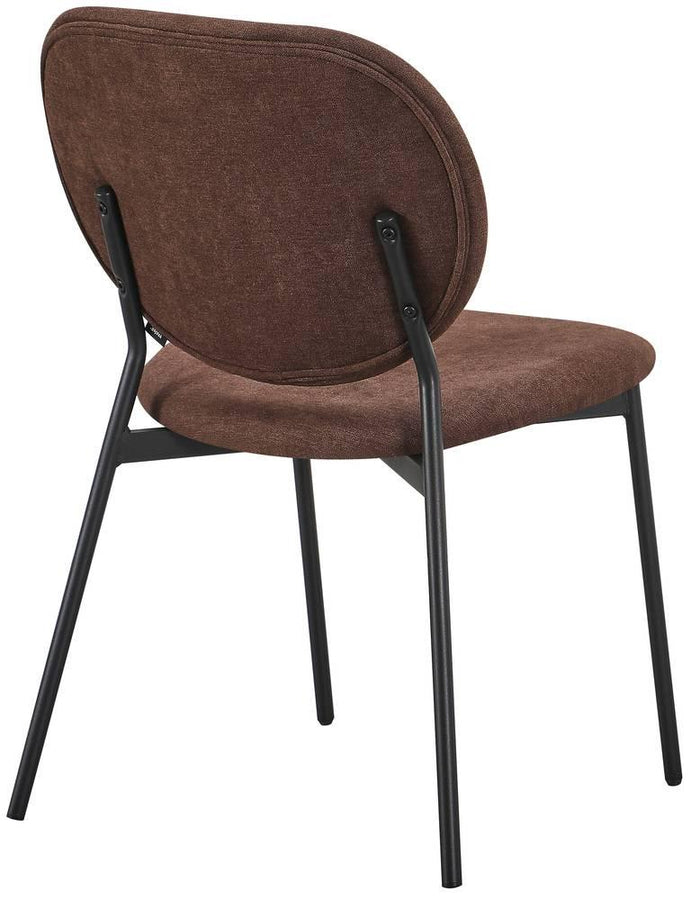 NADUVI Collection Eetkamerstoel Barto chenille