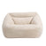 HOME DELUXE Zitzak Fauteuil - Ribfluweel - Beige