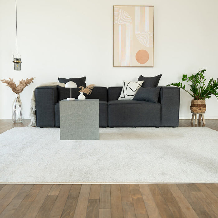 HOME DELUXE Modulaire 2-zitsbank - Webstof - Antraciet