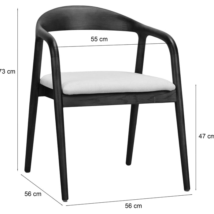 NADUVI Collection Eetkamerstoel Isay