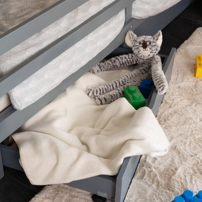 Home Deluxe kinderbed Grijs Met lades